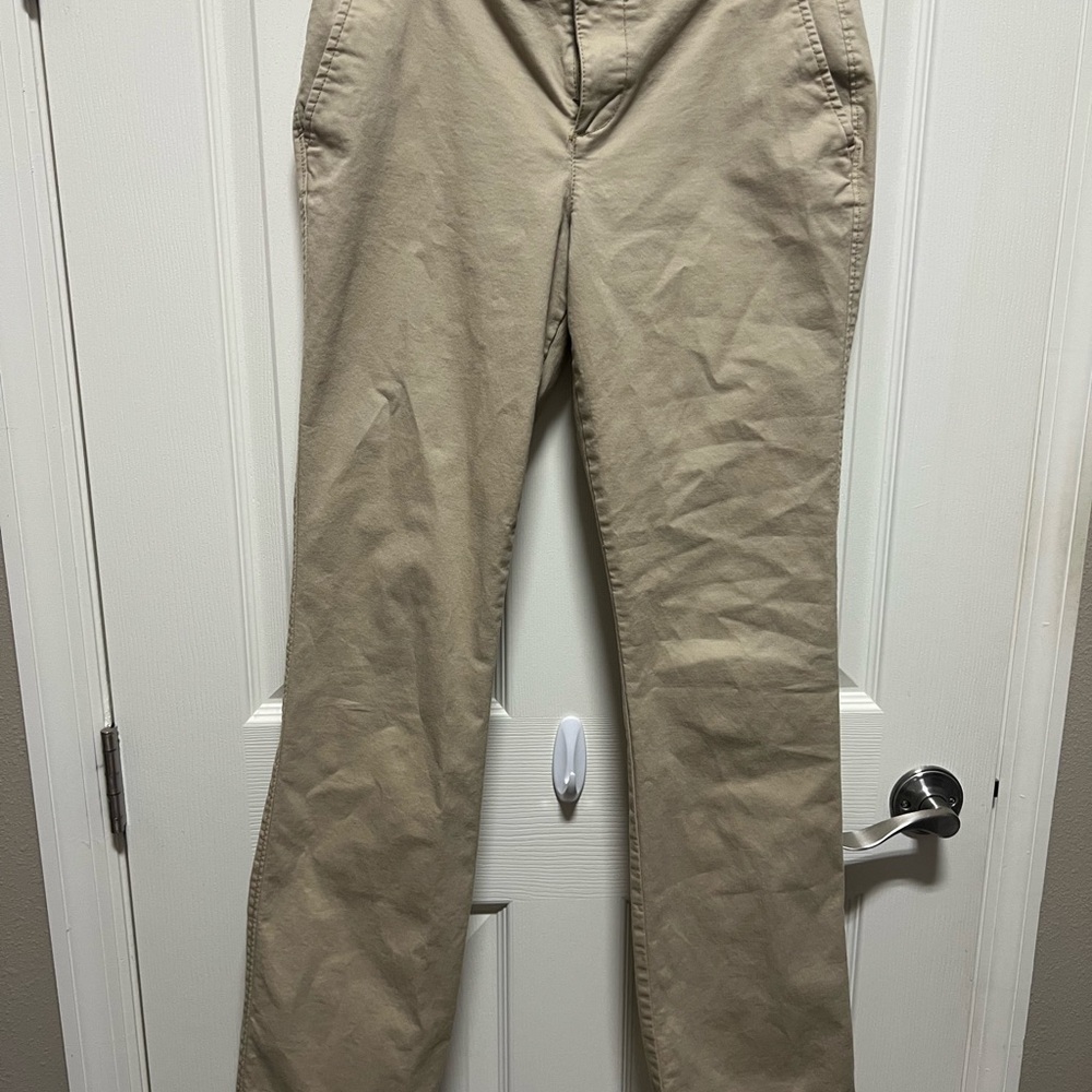 Old Navy Women's khaki Boot Cut Pants